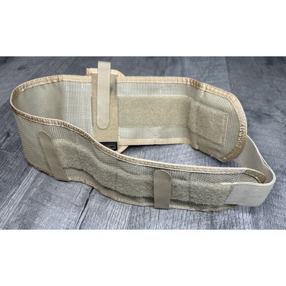 Uncle Mikes Sidekick Waistband Belt with Size 3 Holster Tan Adjustable Hook Loop - Picture 3 of 8